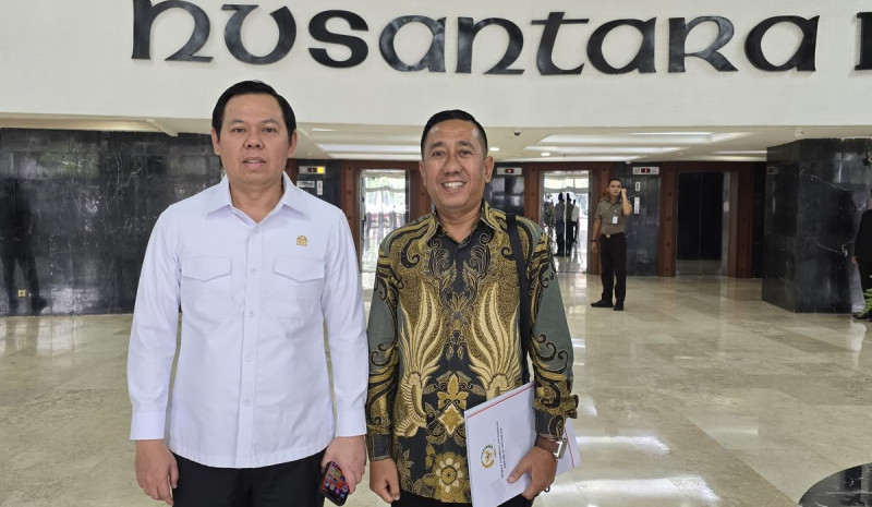 KEPALA DESA BELEKA KUNJUNGI DPD RI DAN KEMENTERIAN KOPERASI, DORONG AKSES PENDIDIKAN TINGGI DAN PENGUATAN KOPERASI DESA