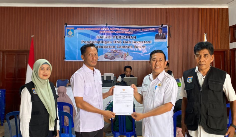 Safari Perizinan Keliling Hadir di Desa Beleka, Berikan Kemudahan Layanan Perizinan bagi Masyarakat