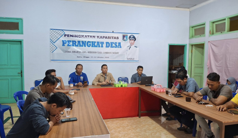 Pemerintah Desa Beleka Gelar Pelatihan Peningkatan Kapasitas Perangkat Desa tentang Pengelolaan Keuangan dan Pelayanan Digital