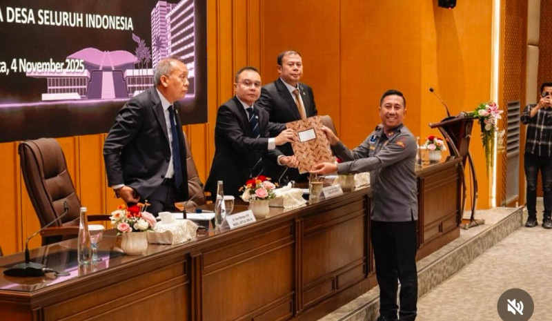 Kepala Desa Beleka Hadiri Audiensi AKSI di DPR RI, Sampaikan Aspirasi Terkait Program MBG dan Koperasi Desa