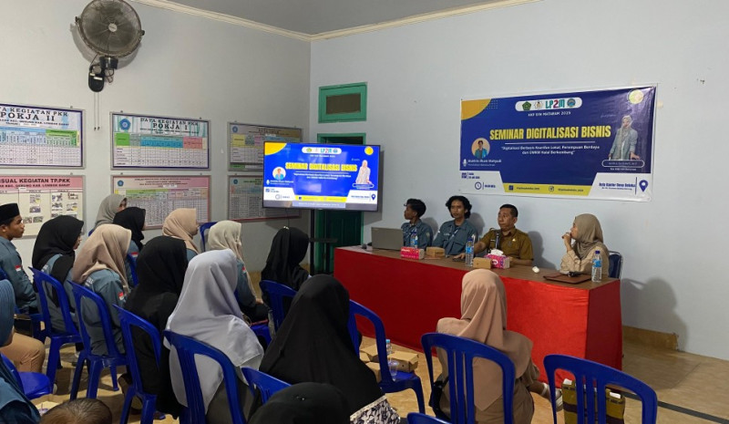 KKP UIN Mataram Gelar Seminar Digitalisasi Bisnis di Desa Beleka: Usung Tema Digitalisasi, Pemberdayaan Perempuan, dan UMKM Halal