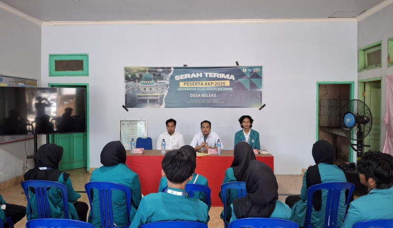 Pemerintah Desa Beleka Terima Mahasiswa KKP UIN Mataram