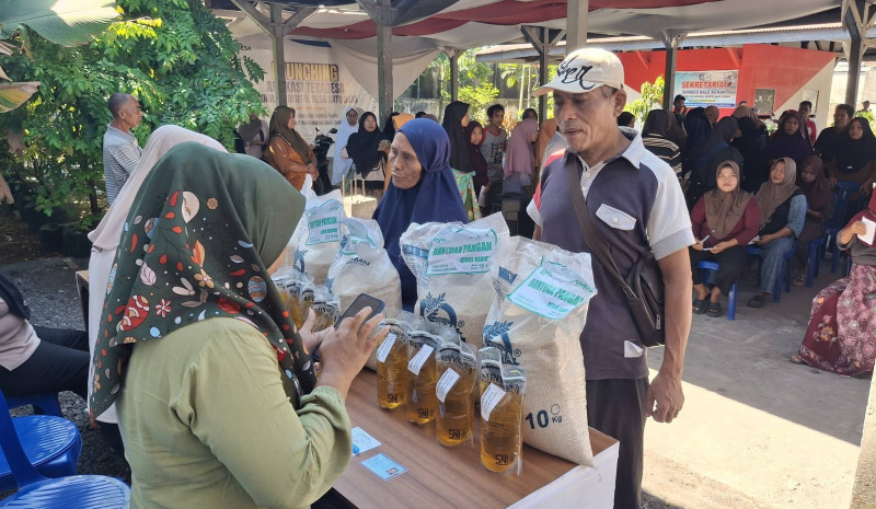 Pemerintah Desa Beleka Salurkan Bantuan Pangan Pemerintah kepada 1.257 Penerima Bantuan Pangan