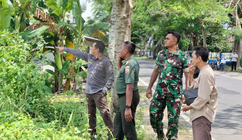 Tim Verifikasi Kodim 1606/Mataram Tinjau Lokasi Rencana Pembangunan Fisik Kopdes Merah Putih di Desa Beleka