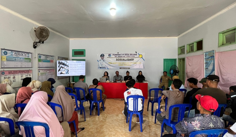 Sosialisasi Posbakum Desa, Wujud Komitmen Desa Beleka Hadirkan Akses Hukum Bagi Warga