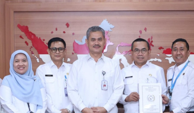 Lanjutkan Kunjungan Kerja di Jakarta, Kades Beleka Temui Dirjen PEID Kemendesa PDTT