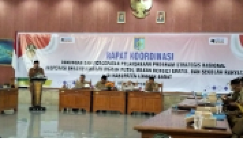 Kepala Desa Beleka Hadiri Rapat Koordinasi Program strategis Nasional